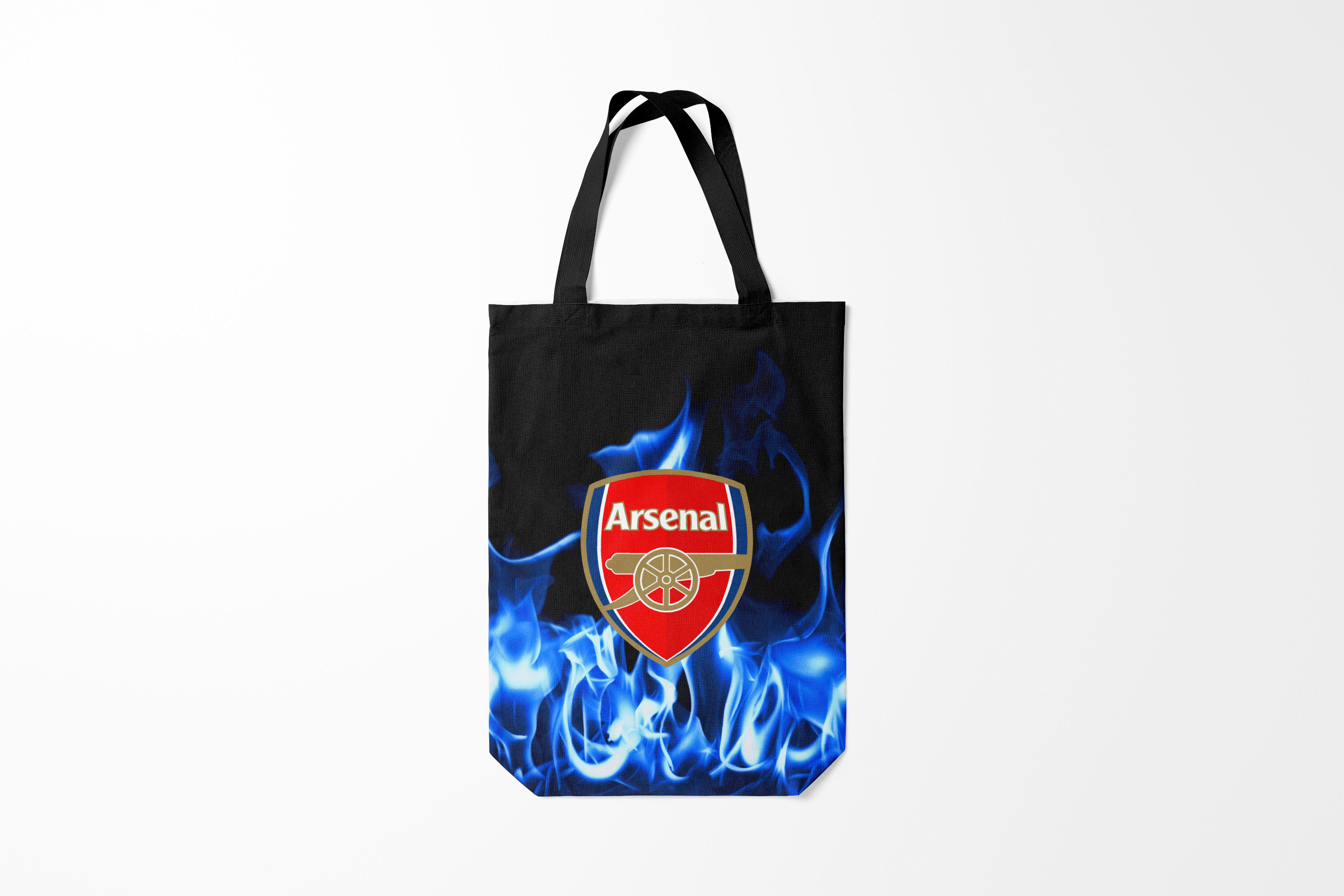 

Сумка шoппер унисекс Burnettie Arsenal, черный, Arsenal