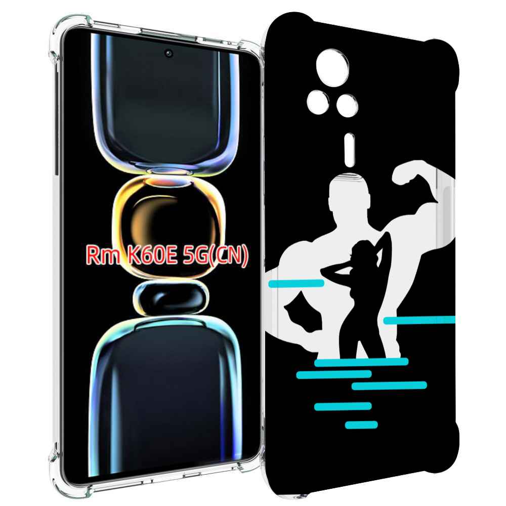 

Чехол MyPads фитнес-тренировка для Xiaomi Redmi K60E, Tocco