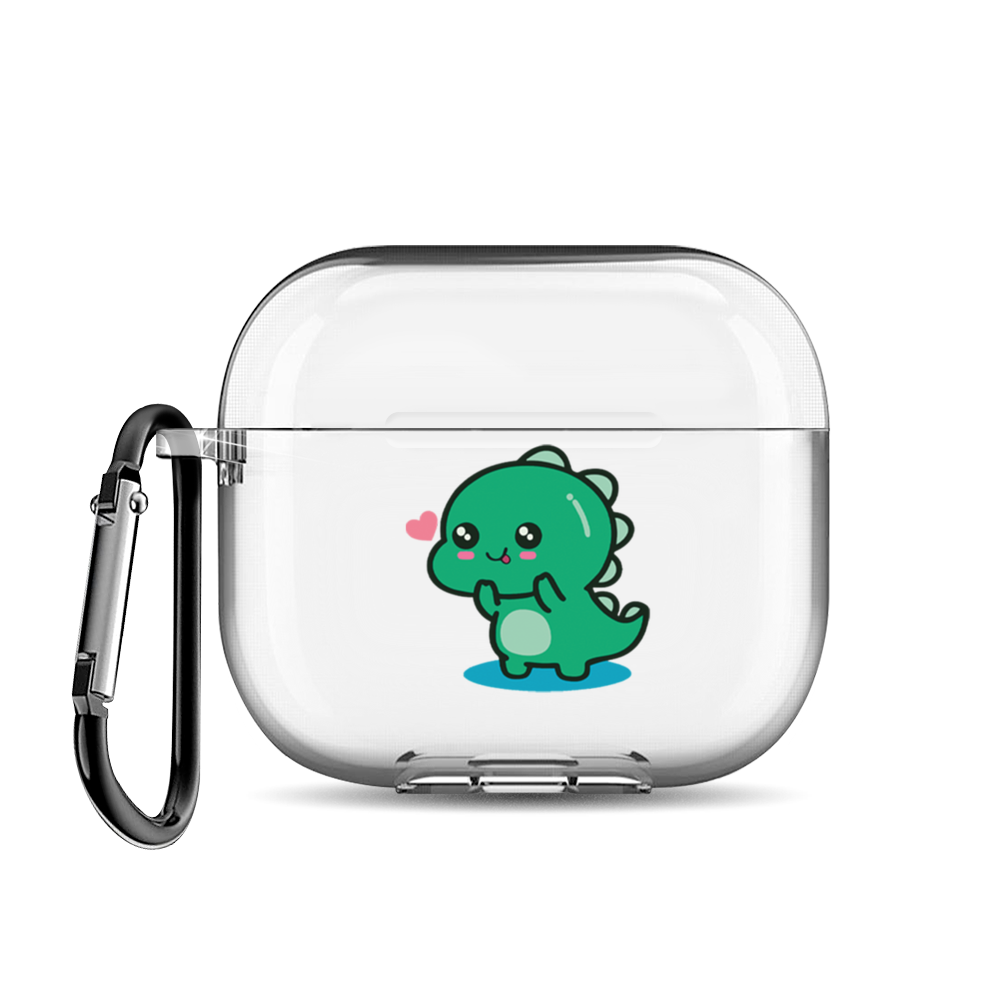 

Чехол для наушников AirPods 3 "Умилённый динозаврик", AIPC-430-9E-1