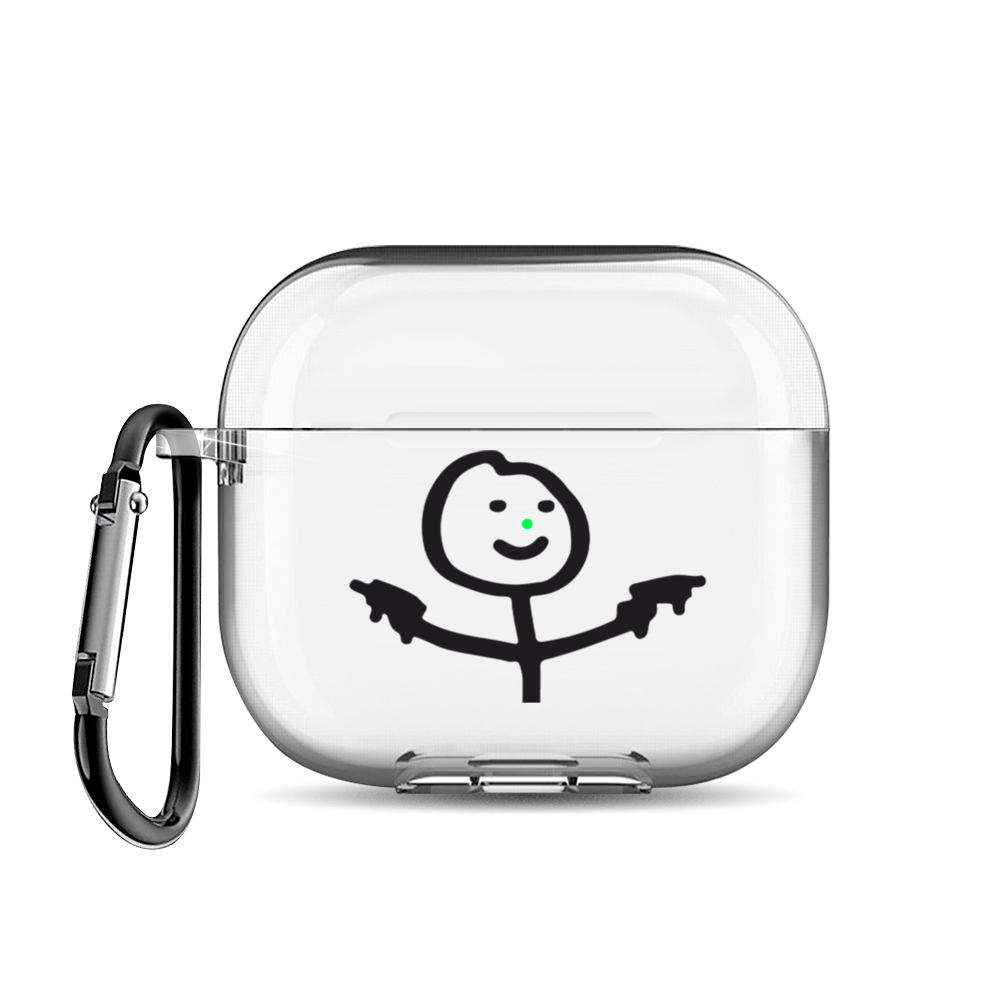 

Чехол для наушников AirPods 3 "Человечек с автоматами", AIPC-430-9E-1