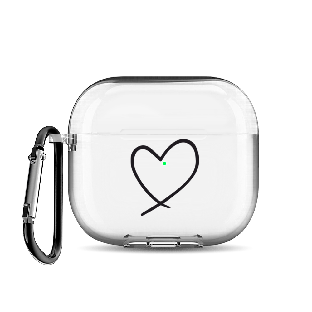 

Чехол для наушников AirPods 3 "Нарисованное сердечко", AIPC-430-9E-1