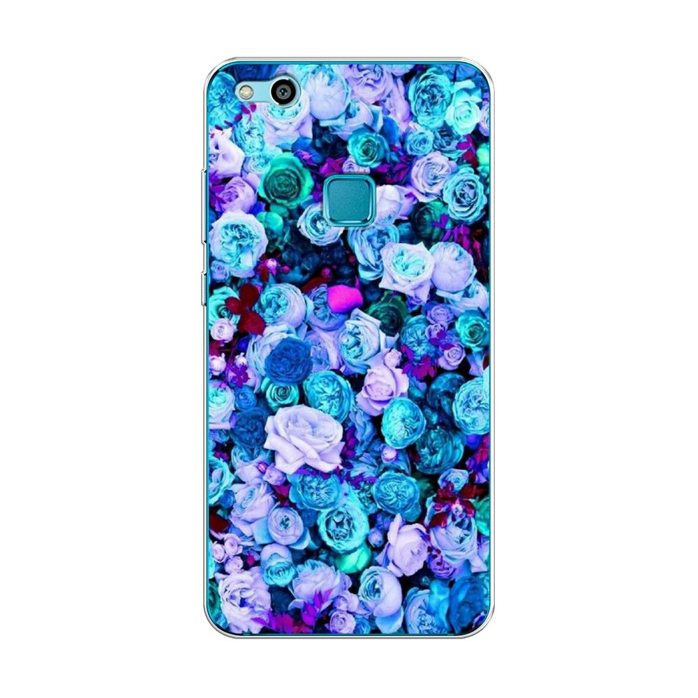 

Чехол для Huawei P10 Lite "Цветочный ковер", Фиолетовый, 61350-2