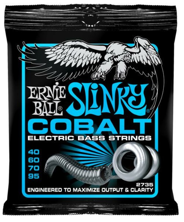 фото Струны для бас-гитары ernie ball 2735