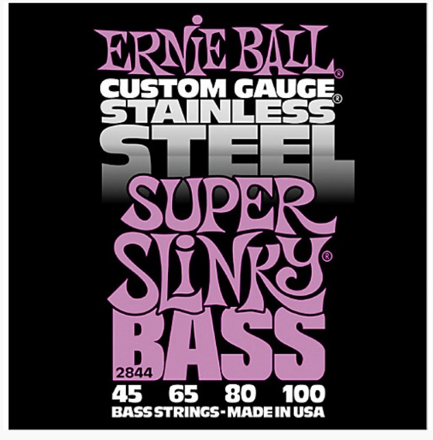 фото Струны для бас-гитары ernie ball 2844