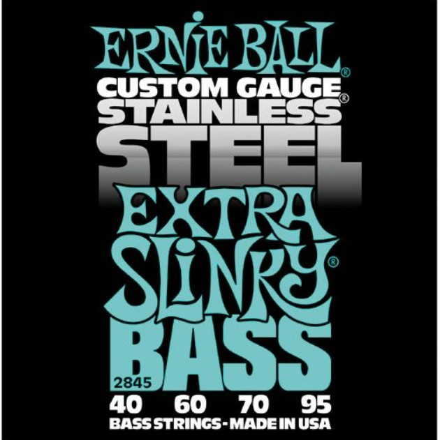 фото Струны для бас-гитары ernie ball 2845