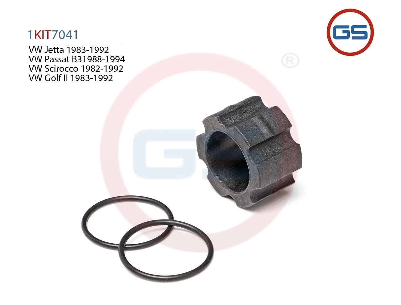 

Ремкомплект GS рулевой рейки VW Golf, VW Scirocco, VW Passat B3 1KIT7041