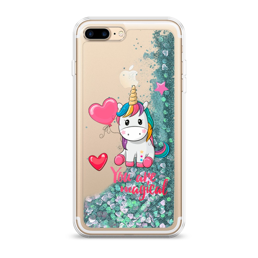 

Чехол Awog на Apple iPhone 8 Plus / Айфон 8 Plus "Волшебная единорожка", 10995-1