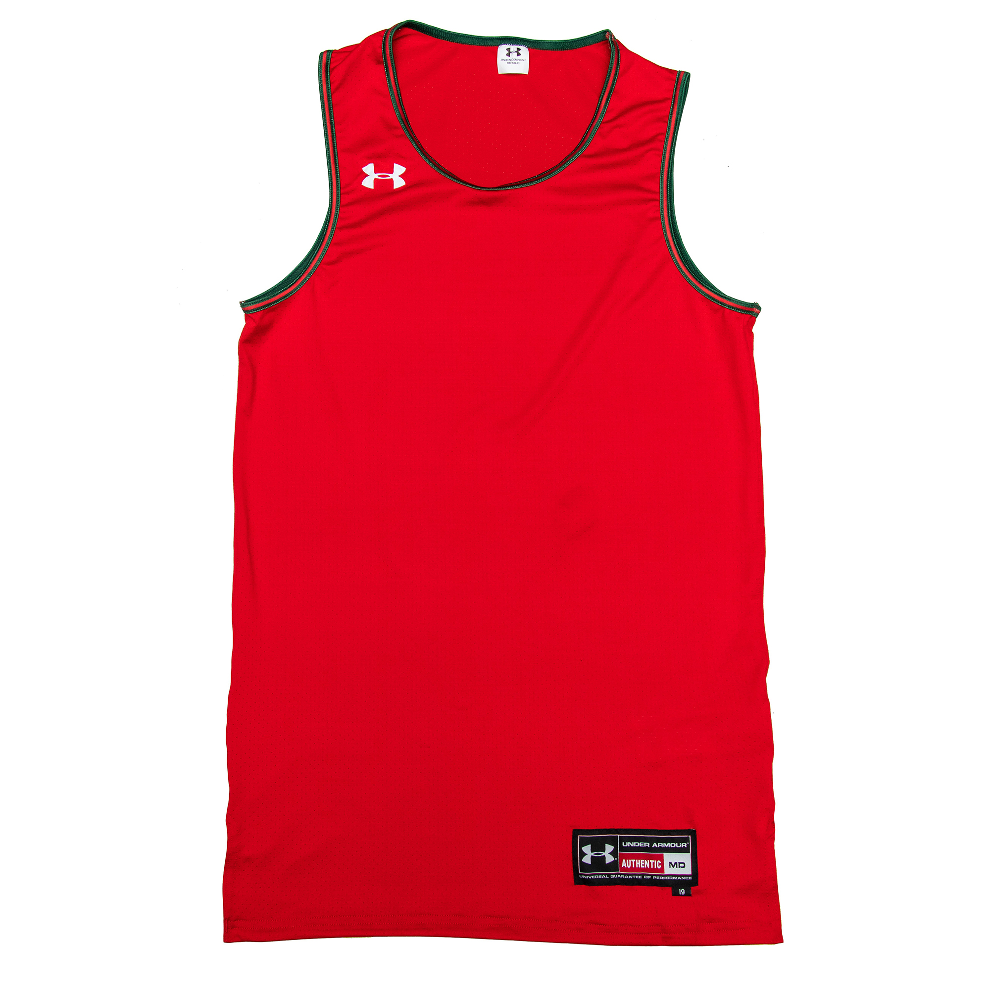 фото Майка мужская under armour uk019jm-red красная 2xl