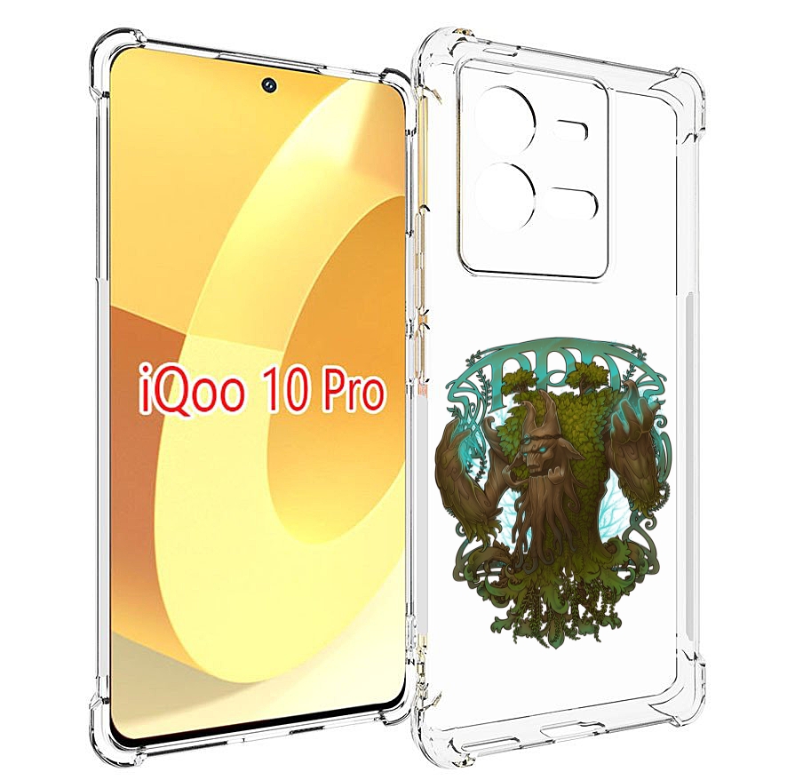 

Чехол MyPads trent protector для Vivo iQOO 10 Pro, Прозрачный, Tocco