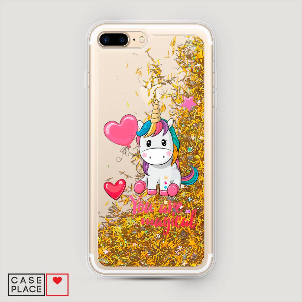 

Чехол Awog на Apple iPhone 8 Plus / Айфон 8 Plus "Волшебная единорожка", 10990-1