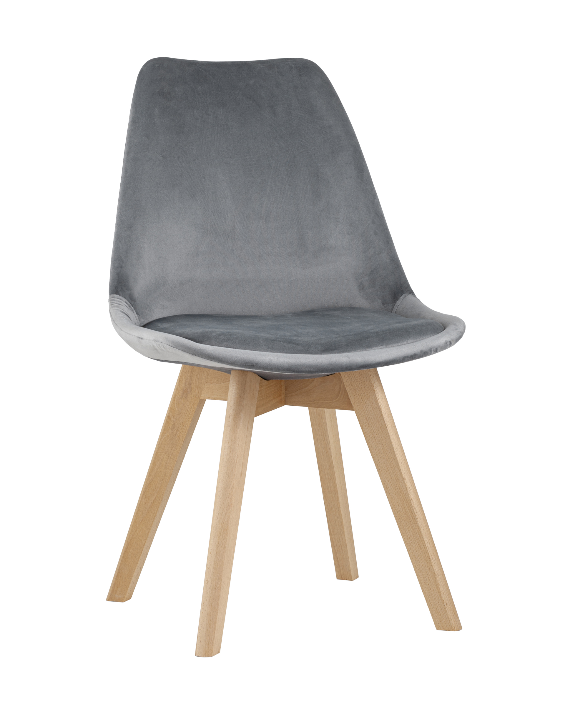 

Стул Stool Group FRANKFURT Y863 velvet grey, серый, FRANKFURT