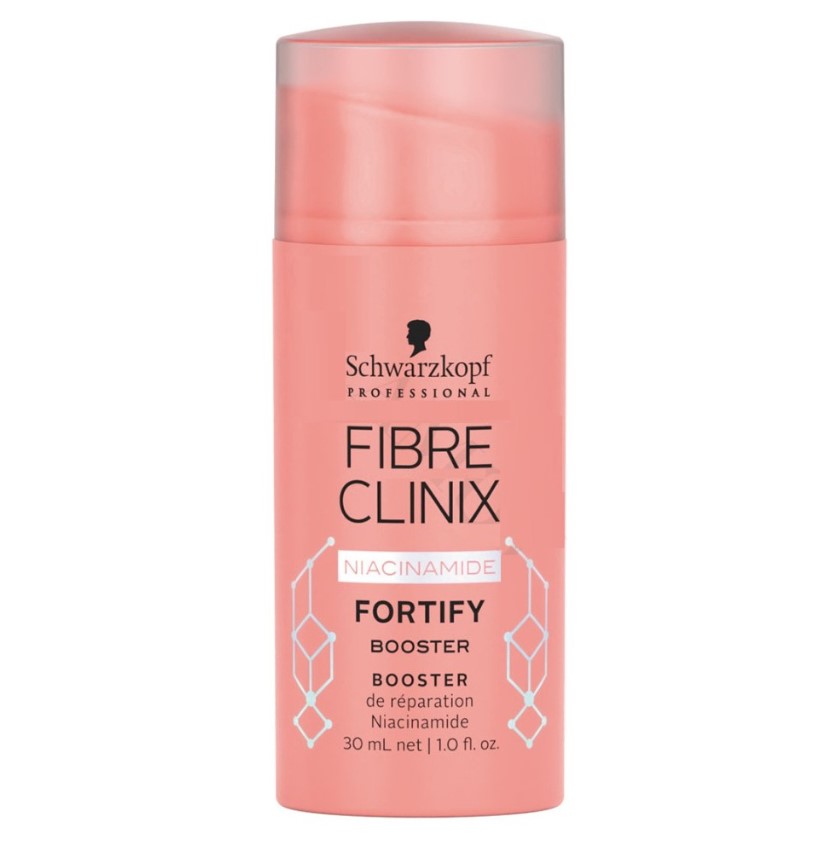 

Концентрат Schwarzkopf Prof. Fibre Clinix Fortify Booster Для поврежденных волос 30мл, Fibre Clinix Fortify Booster