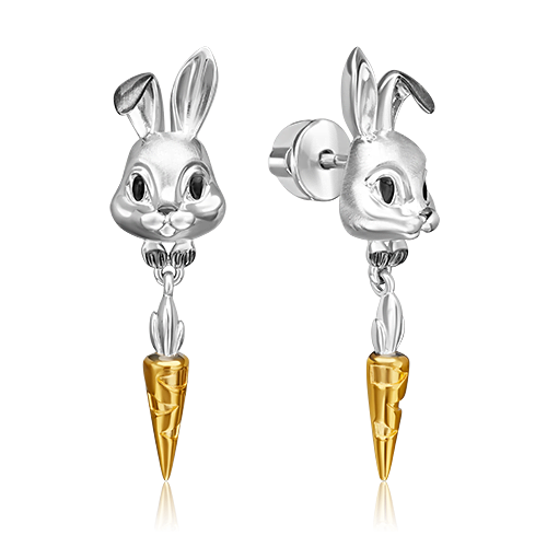 

Серьги из серебра с эмалью PLATINA jewelry 02-5111-00-000-0200, 02-5111-00-000-0200