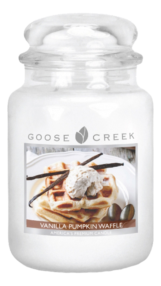 

Ароматическая свеча Goose Creek Vanilla Pumpkin Waffle (Ванильно тыквенные вафли) 680г, 343636