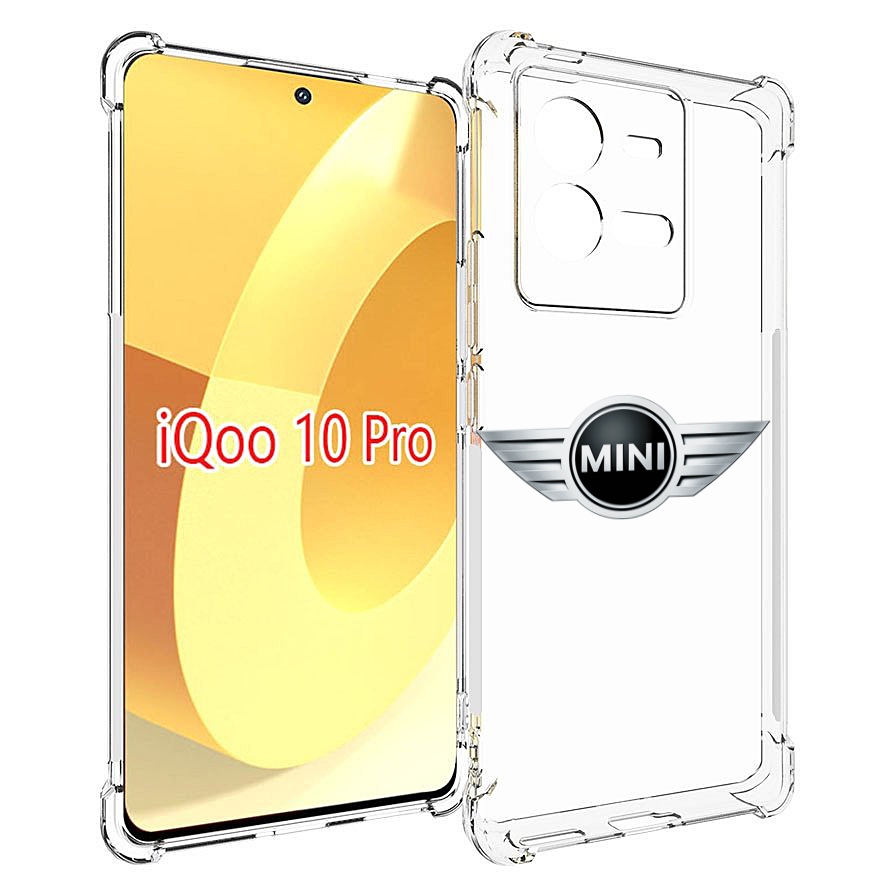 

Чехол MyPads mini-5 для Vivo iQOO 10 Pro, Прозрачный, Tocco