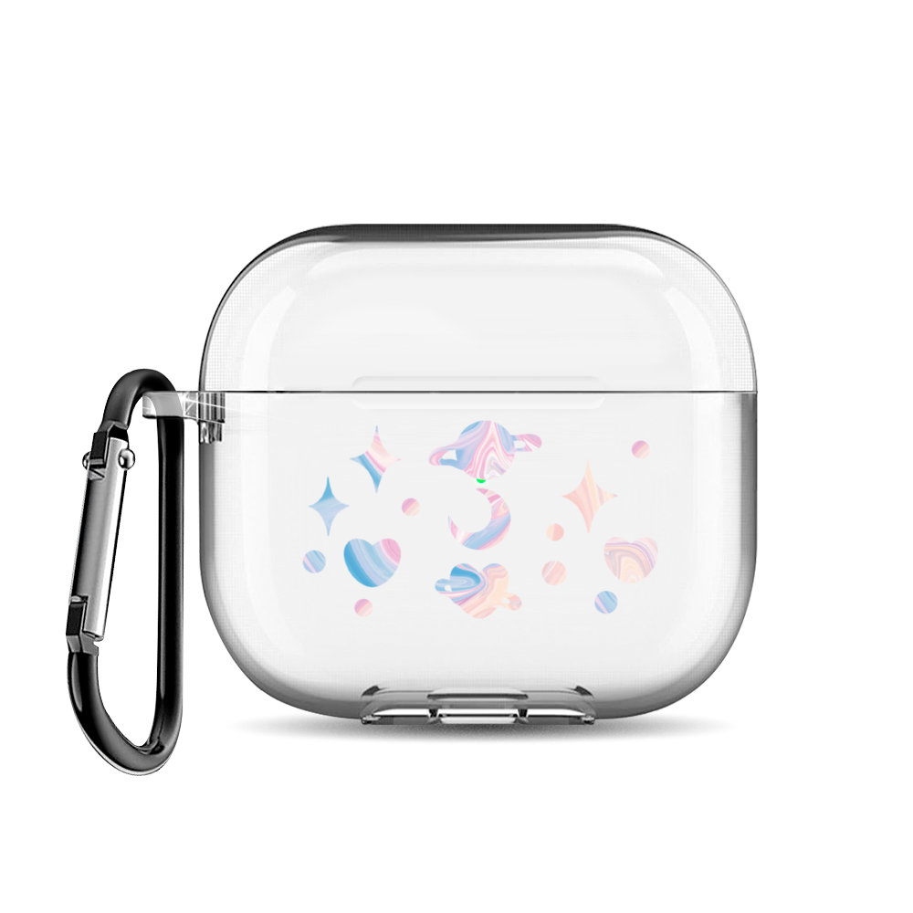 

Чехол для наушников AirPods 3 "Пастельные планеты", AIPC-430-9E-1