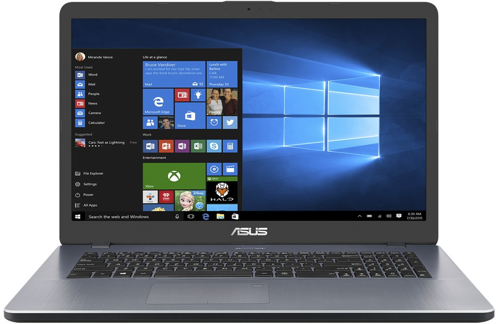 

Ноутбук ASUS VivoBook M705BA-BX124, Gray (90NB0PT2-M01930)