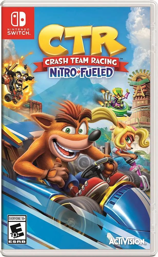 Игра Crash Team Racing Nitro-Fueled (Nintendo Switch, Английская версия)