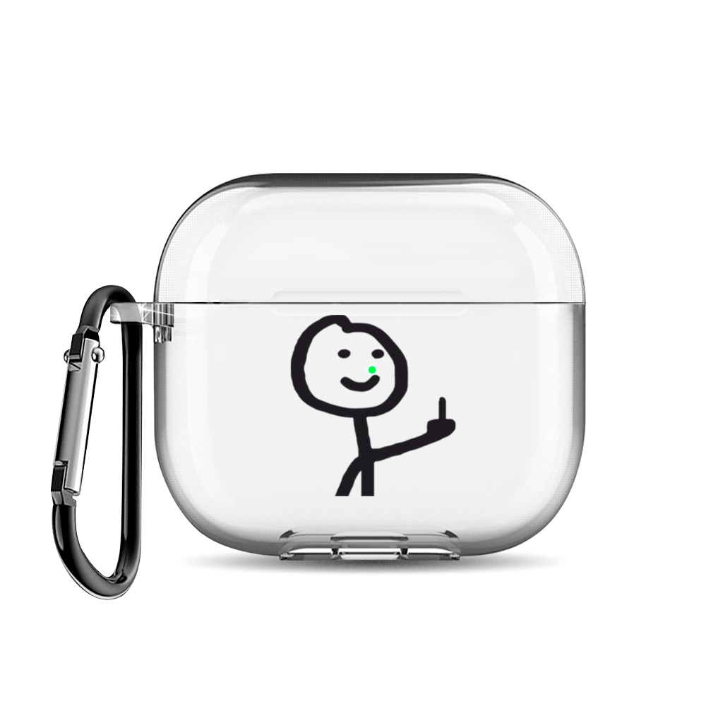 

Чехол для наушников AirPods 3 "Некультурный человечек мем", AIPC-430-9E-1