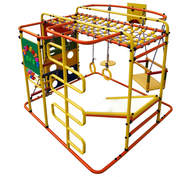 Спортивно-игровой комплекс Формула здоровья Мурзилка-S (оранжевый радуга)