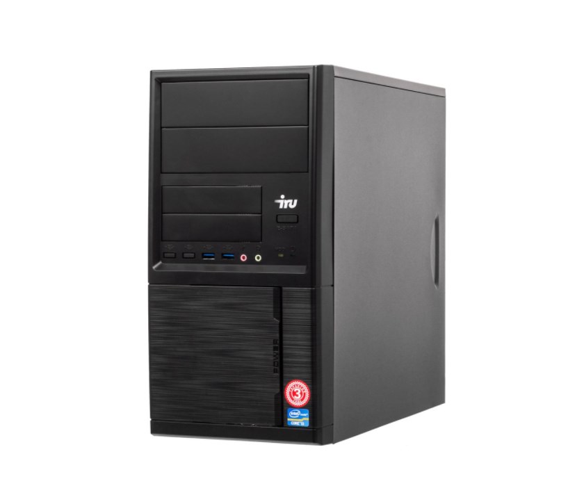 

Системный блок iRU Office 310H5 Black (1610353), Office 310H5