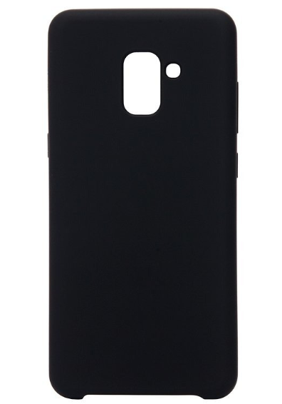 

Чехол-накладка для Samsung Galaxy A8+ (2018) SM-A730 силикон (черный)