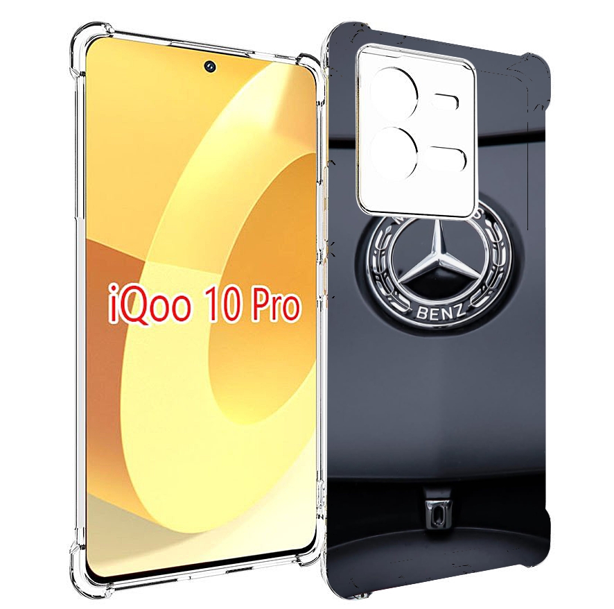 

Чехол MyPads мерседес 7 мужской для Vivo iQOO 10 Pro, Прозрачный, Tocco