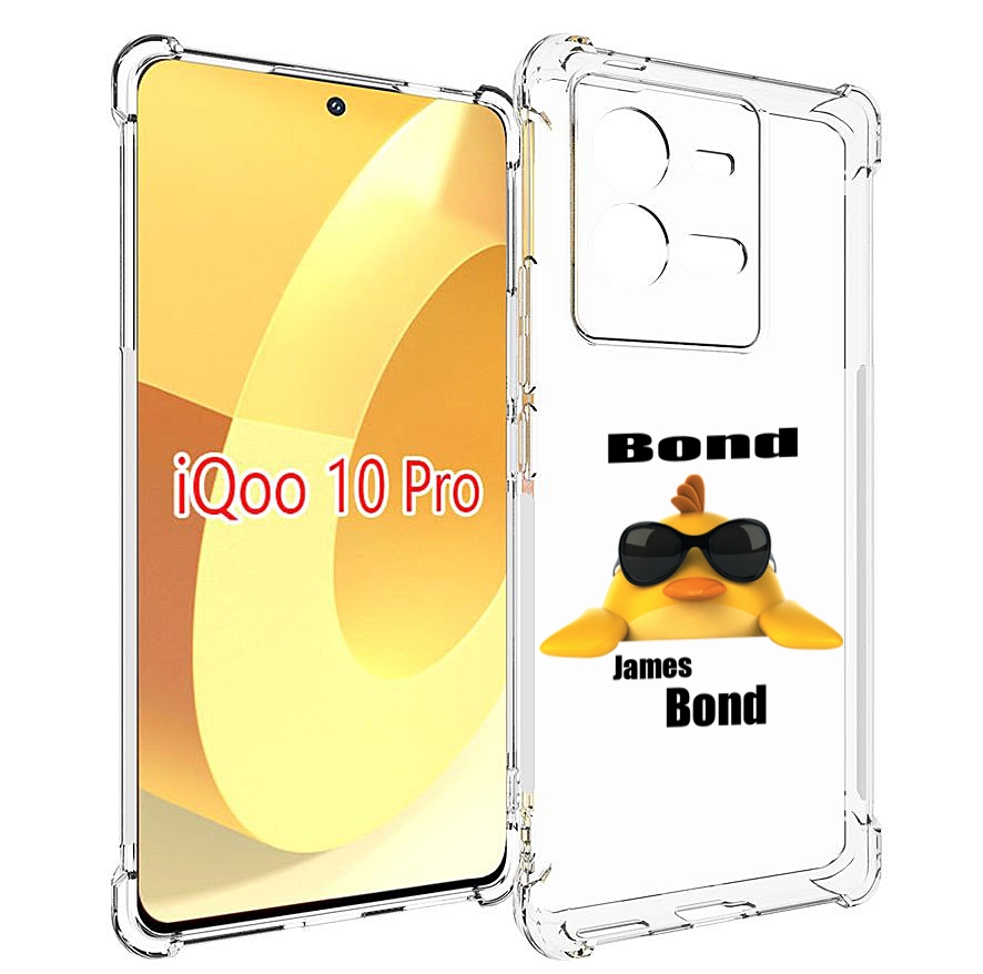 

Чехол MyPads бонд для Vivo iQOO 10 Pro, Прозрачный, Tocco