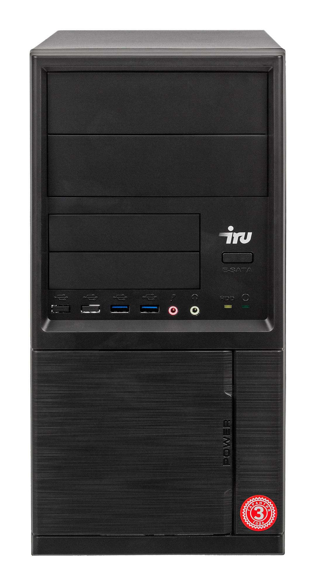 

Системный блок iRU Office 310H5 MT, Black (1610322)