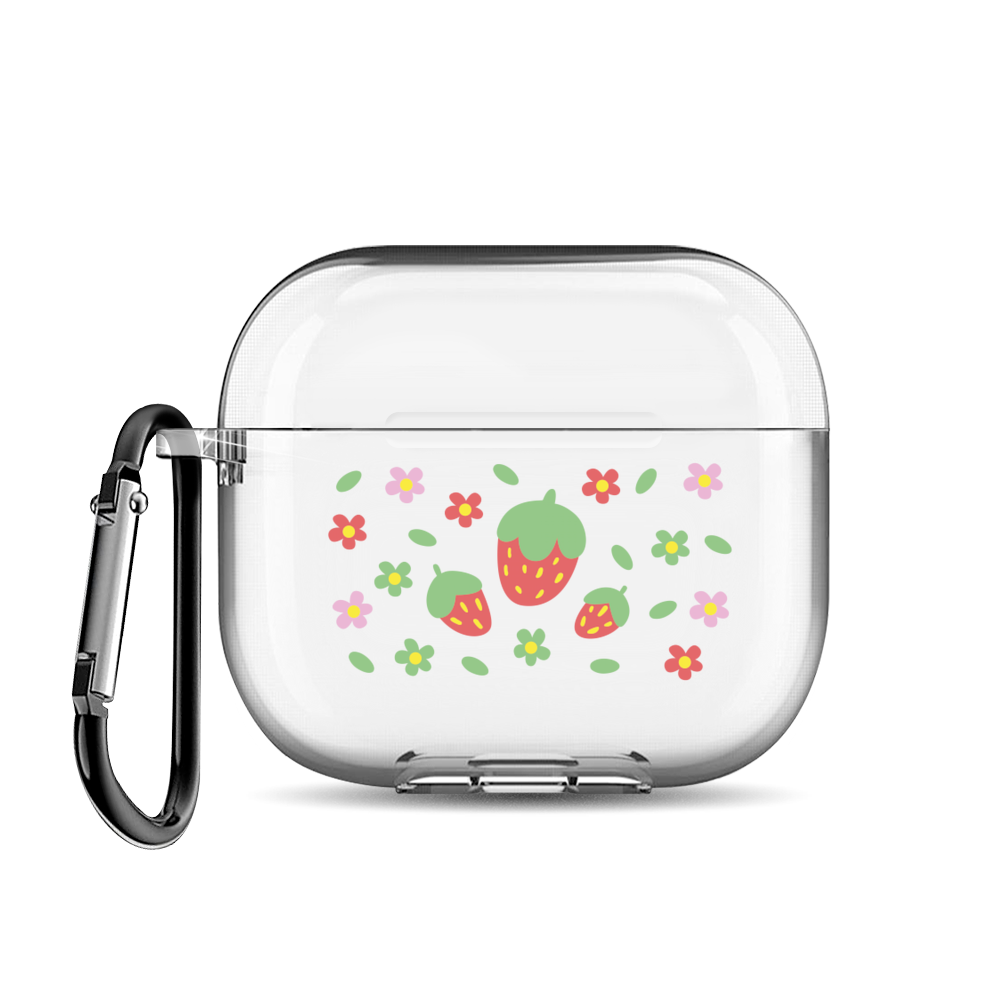 

Чехол для наушников AirPods 3 "Красная клубничка", AIPC-430-9E-1
