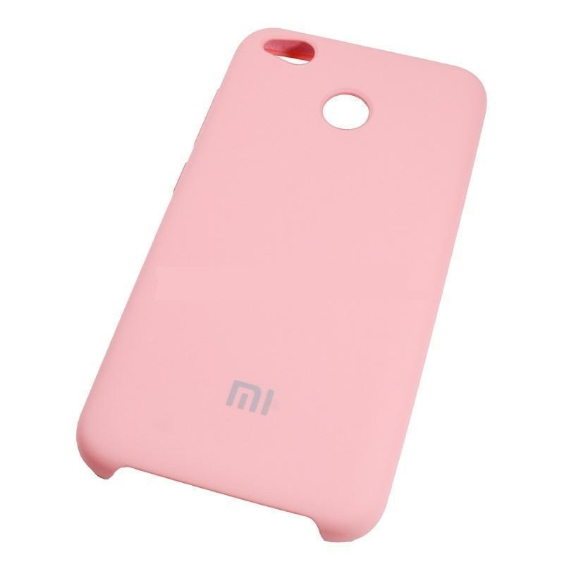 

Чехол-накладка Silicone Cover для Xiaomi Redmi 5A силиконовый (пудровый)