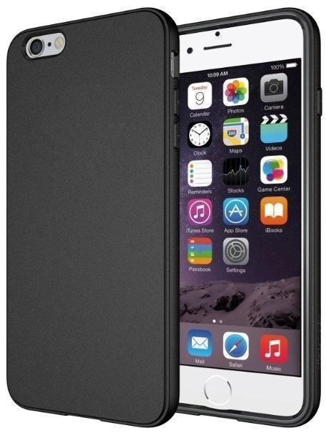 

Чехол-накладка для Apple iPhone 6 Plus/6S Plus силиконовый (черный)