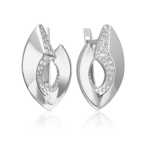 

Серьги из серебра с фианитом PLATINA jewelry 02-5077-00-401-0200, 02-5077-00-401-0200