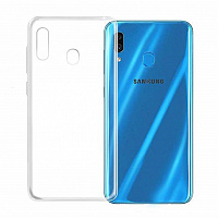 фото Чехол-накладка для samsung galaxy a40 (2019) sm-a405 силиконовый (прозрачный) nobrand