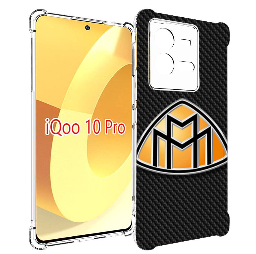 

Чехол MyPads maybach для Vivo iQOO 10 Pro, Прозрачный, Tocco