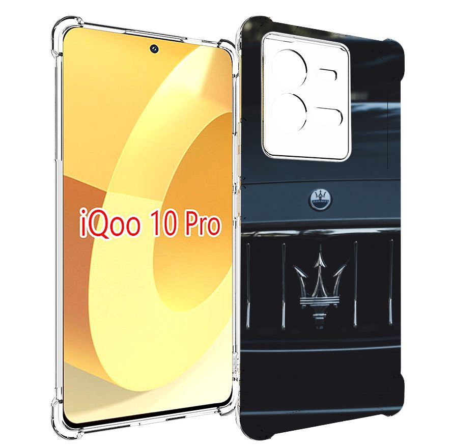 

Чехол MyPads maserati 2 для Vivo iQOO 10 Pro, Прозрачный, Tocco