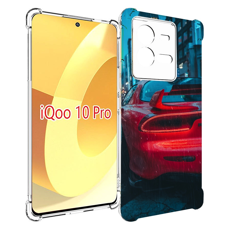 

Чехол MyPads мазда-рх7 для Vivo iQOO 10 Pro, Прозрачный, Tocco