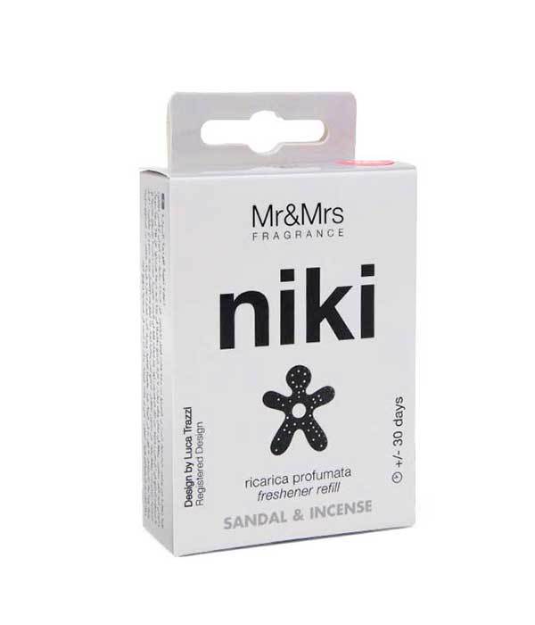 

Ароматизатор в машину Mr&Mrs Fragrance 020023 Сандал и фимиам, Серый