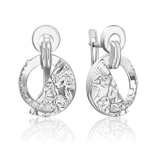 

Серьги из серебра с фианитом PLATINA jewelry 02-5063-00-401-0200, 02-5063-00-401-0200