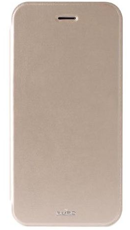 Чехол Puro Booklet Crystal Case для Apple iPhone 6 Plus/6S Plus искусственная кожа gold