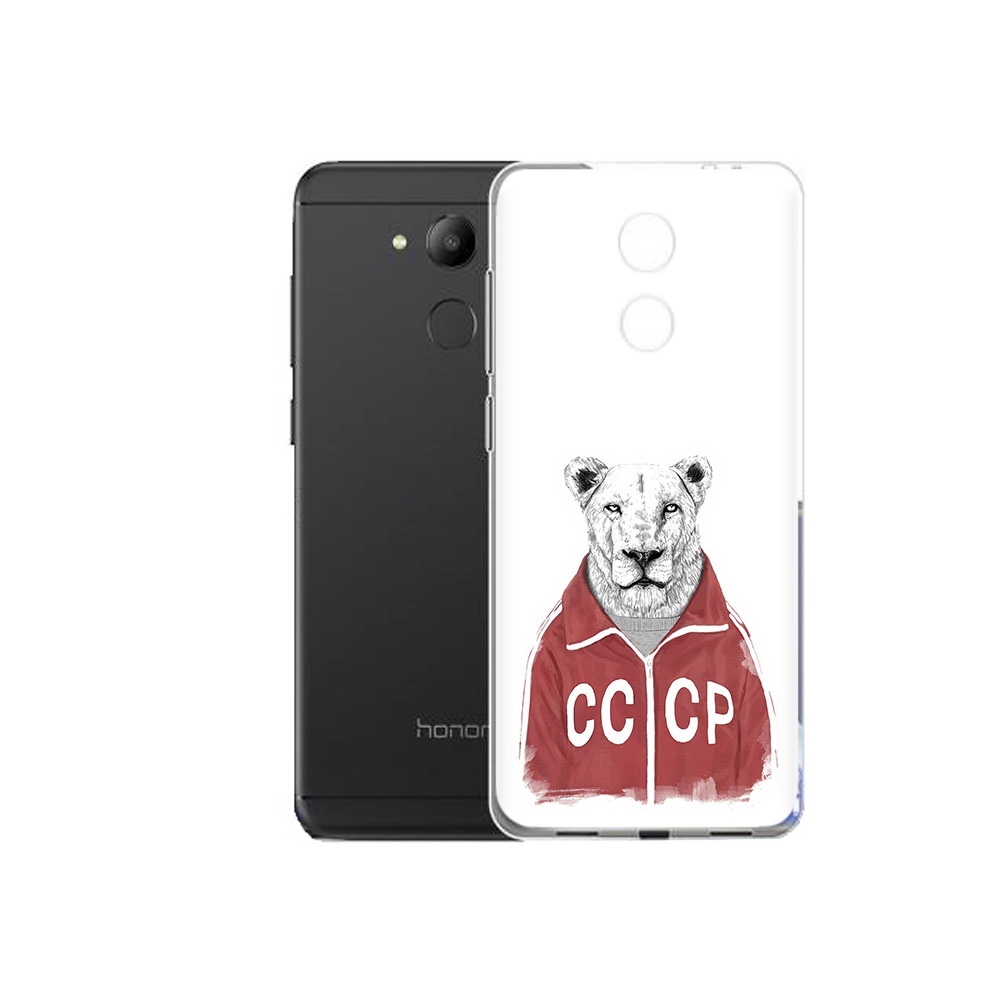 

Чехол MyPads Tocco для Honor 6C львица ссср (PT67887.49.450), Прозрачный, Tocco