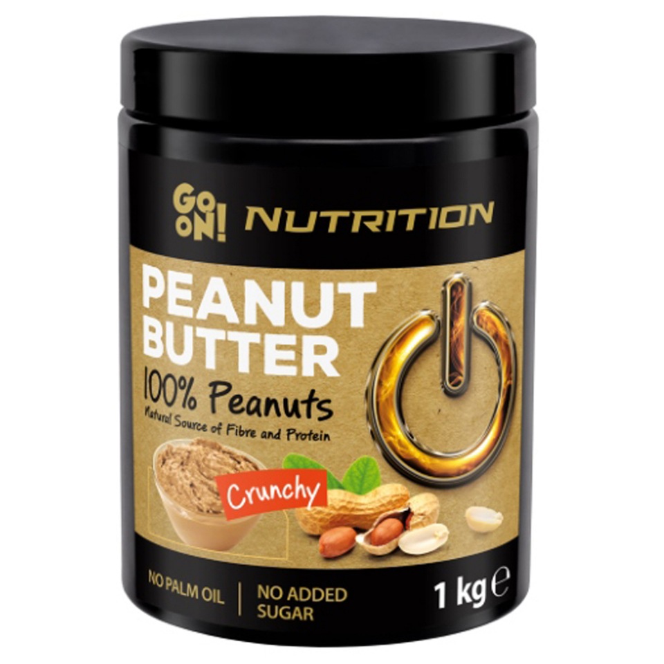 

Арахисовая паста Go On Nutrition Peanut Butter 100 % Peanuts Crunchy 1000g