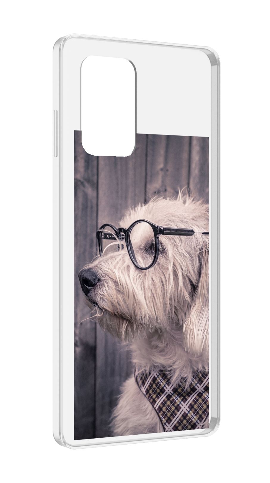

Чехол MyPads Собака-в-очках для ZTE Blade A72 / ZTE Blade V40 Vita, Прозрачный, Tocco