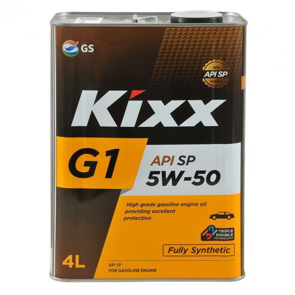 Моторное масло Kixx G1 5W50 API SP 4л