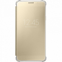 

Чехол Samsung Flip Wallet Cover для Galaxy A7 2016 поликарбонат,полиуретан (золотой)