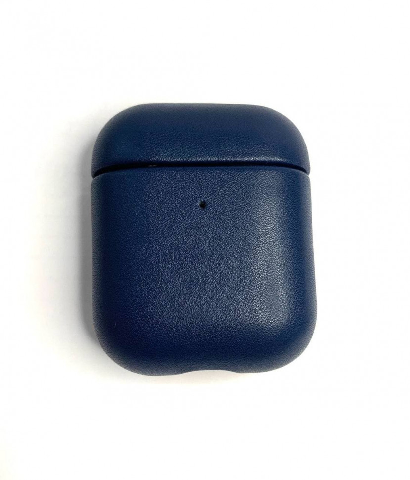 

Кожаный чехол для AirPods 1/2 K-DOO LuxCraft синий