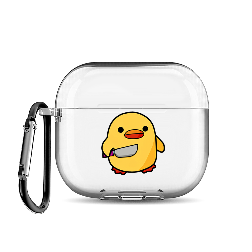 

Чехол для наушников AirPods 3 "Утка с ножом", AIPC-430-9E-1