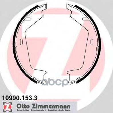 

Колодки тормозные ZIMMERMANN барабанные 109901533