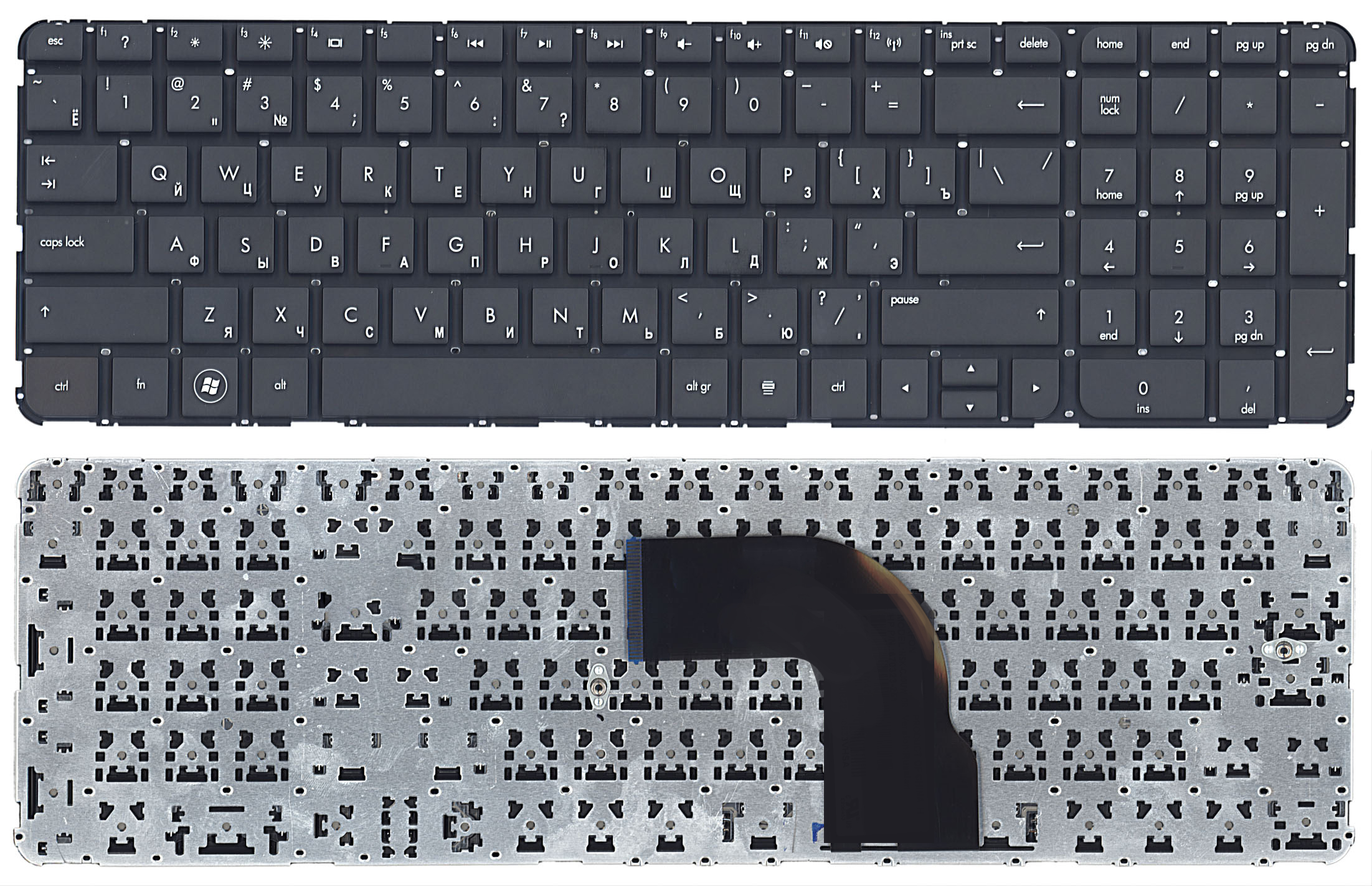 

Клавиатура для ноутбука HP Pavilion DV7-7000 черная