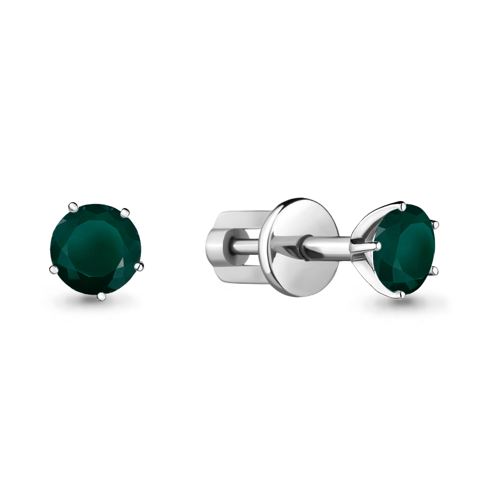 

Серьги из серебра с агатом Aquamarine 4403609_925_р, 4403609_925_р